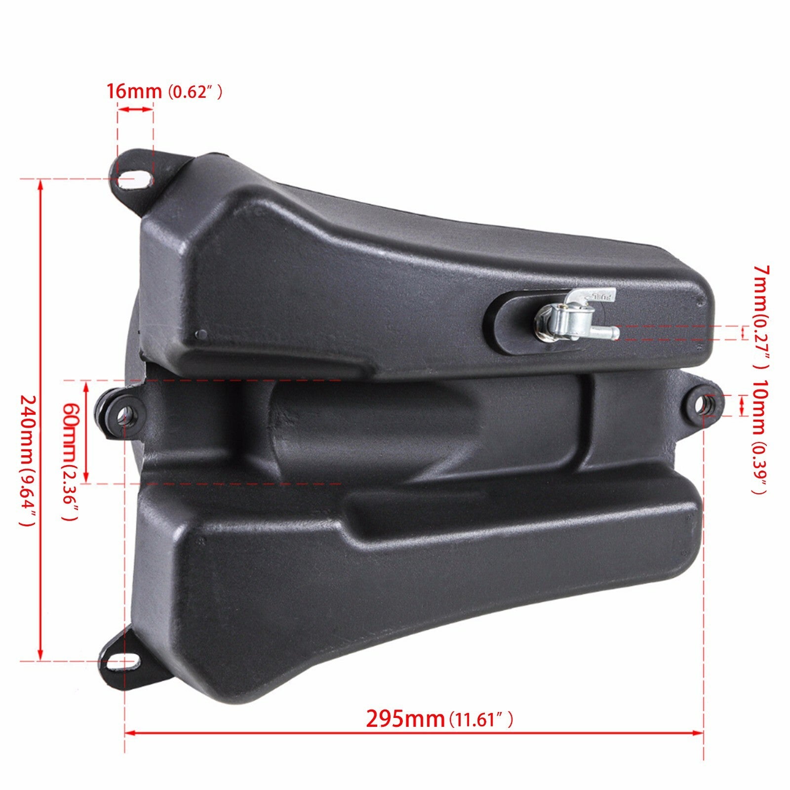 Apollo Orion Plastic Mudguard Kit + for Seat + Fuel Tank 125cc/150cc Pit Dirt Bike