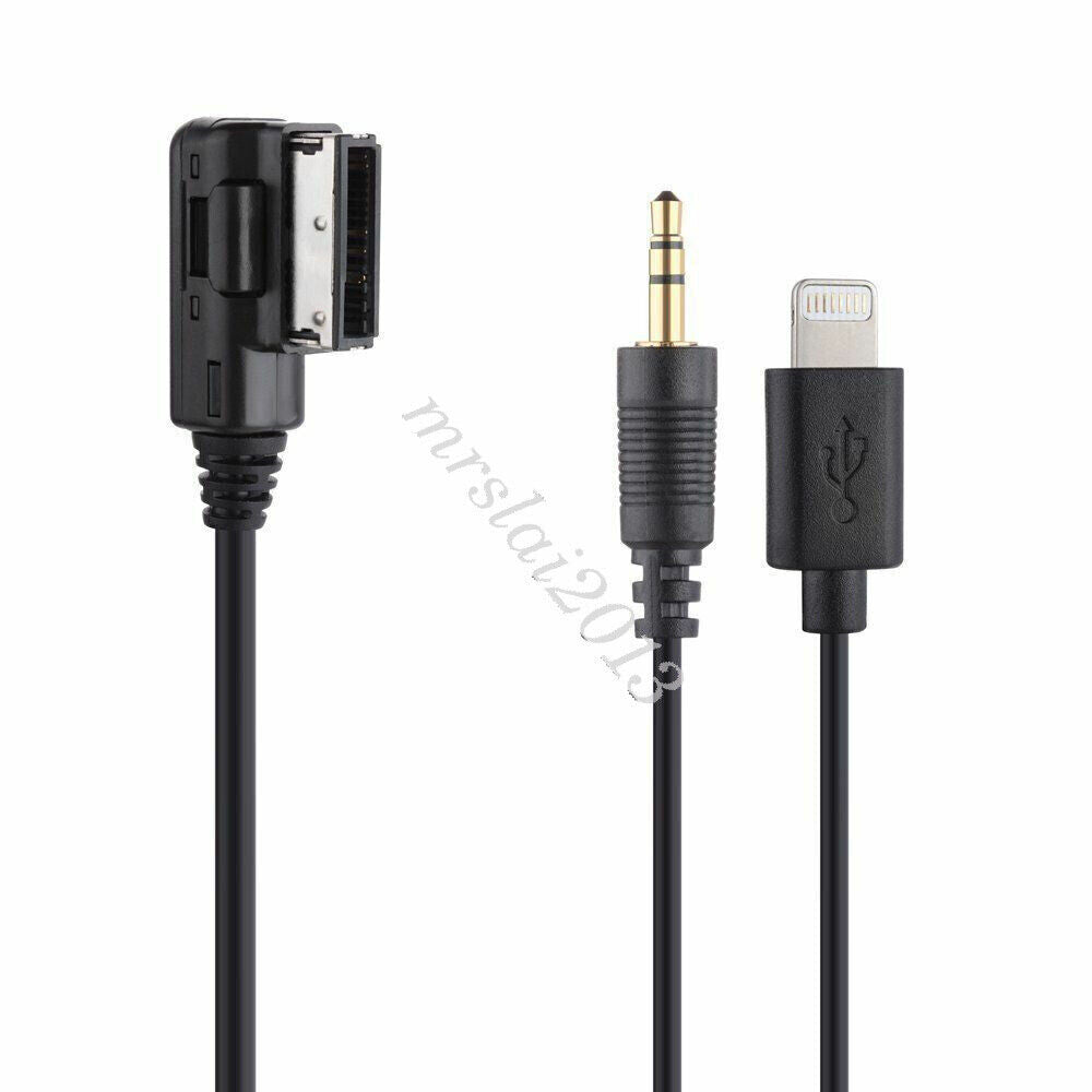 Car Music Interface MMI MDI AMI AUX Audio Cable Adapter for MERCEDES iPhone