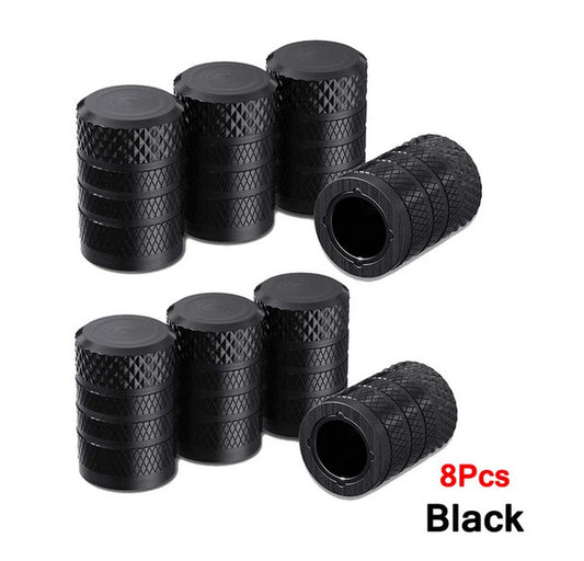 4-piece car tire valve cover rod air dust cover dustproof red bomb for Toyota