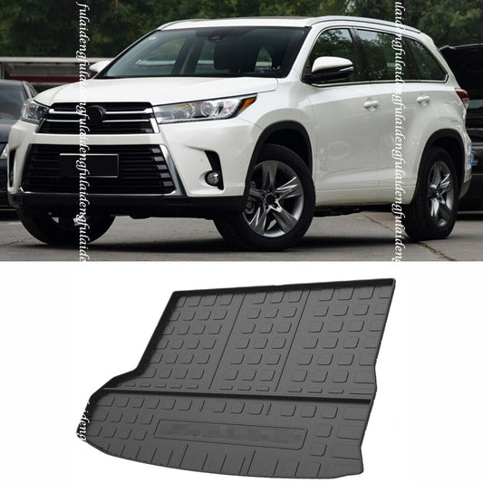 1pc Rear Trunk Area Floor Cargo Tray Liner Mat Pad for TOYOTA HIGHLANDER 2014-19