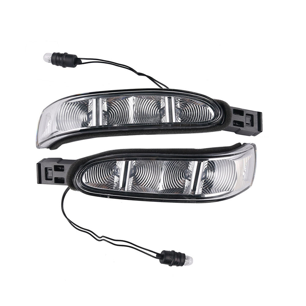 2Pcs Left Right Side Mirror Turn Signal Light For 2006-2009 W164 X164 GL ML