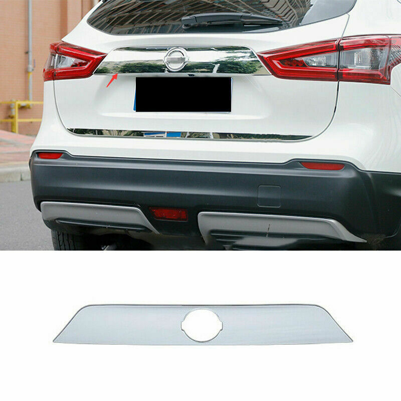 for Nissan Rogue Sport 2017-2021 ABS Chrome Rear Door Trunk Lid Cover Panel Trim
