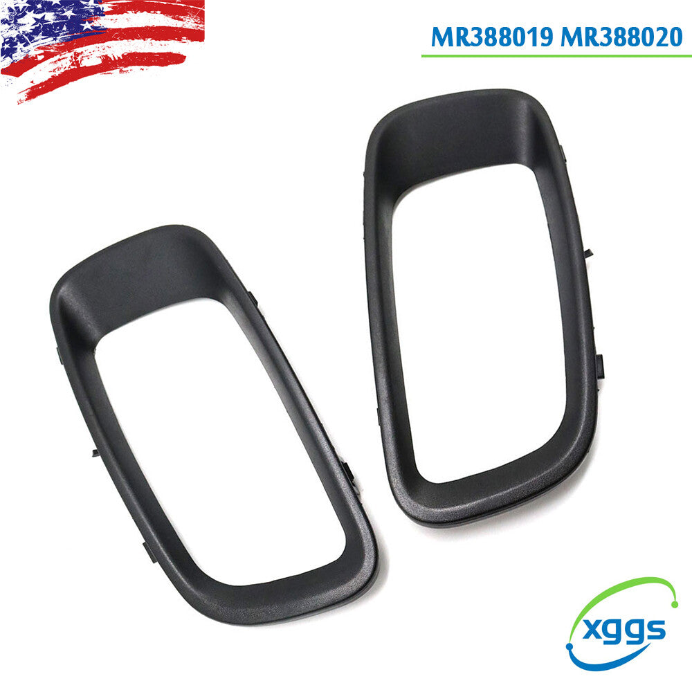 for MITSUBISHI Pajero/MONTERO MK3 00-03 2 PCS L+R Fog Light Cover Lamp Frame