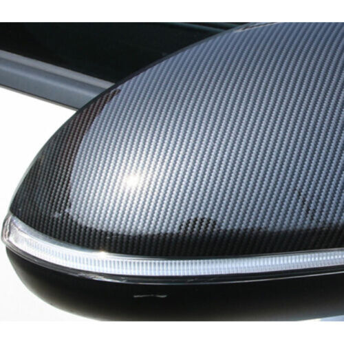 2X for Kia Optima 2016-2020 Carbon Fiber Rear View Side Mirror Cover Cap Replace