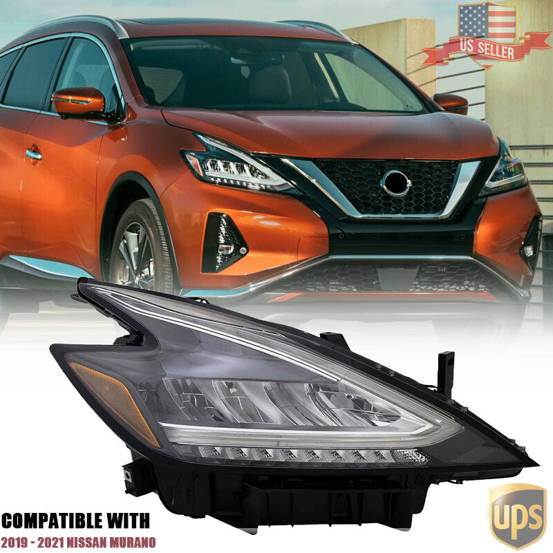All LED HeadLight Passenger Right Side NI2503270 for Nissan Murano 2019 - 2021