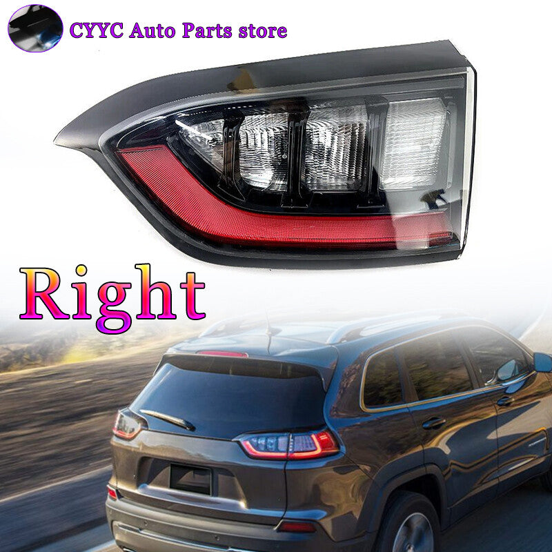 for Jeep Cherokee 2019-2021 1Pcs Right Inner LED Tail Light Rear Brake Stop Lamp