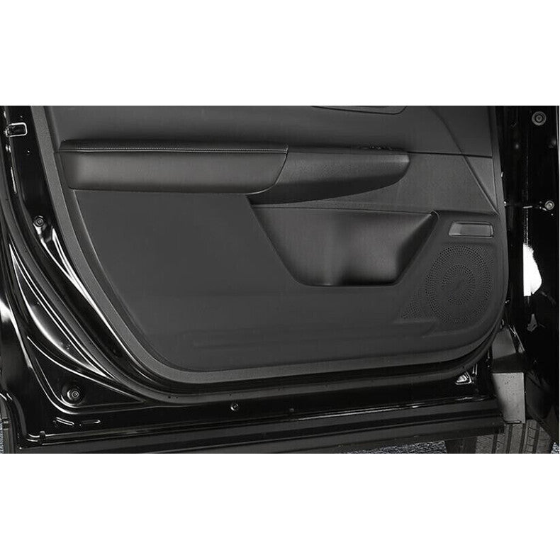 for Honda CR-V CRV 2023-2024 Black Leather Door Anti-Kick Panel Guard cover trim