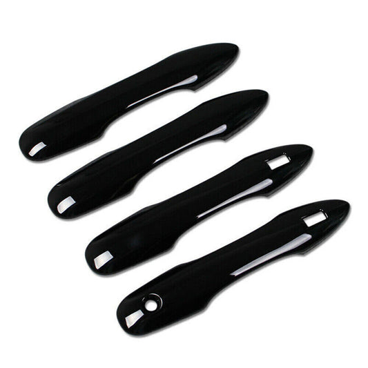 for Toyota Venza 2021-2023 Glossy Black Outside Door Handle Molding Covers Decor