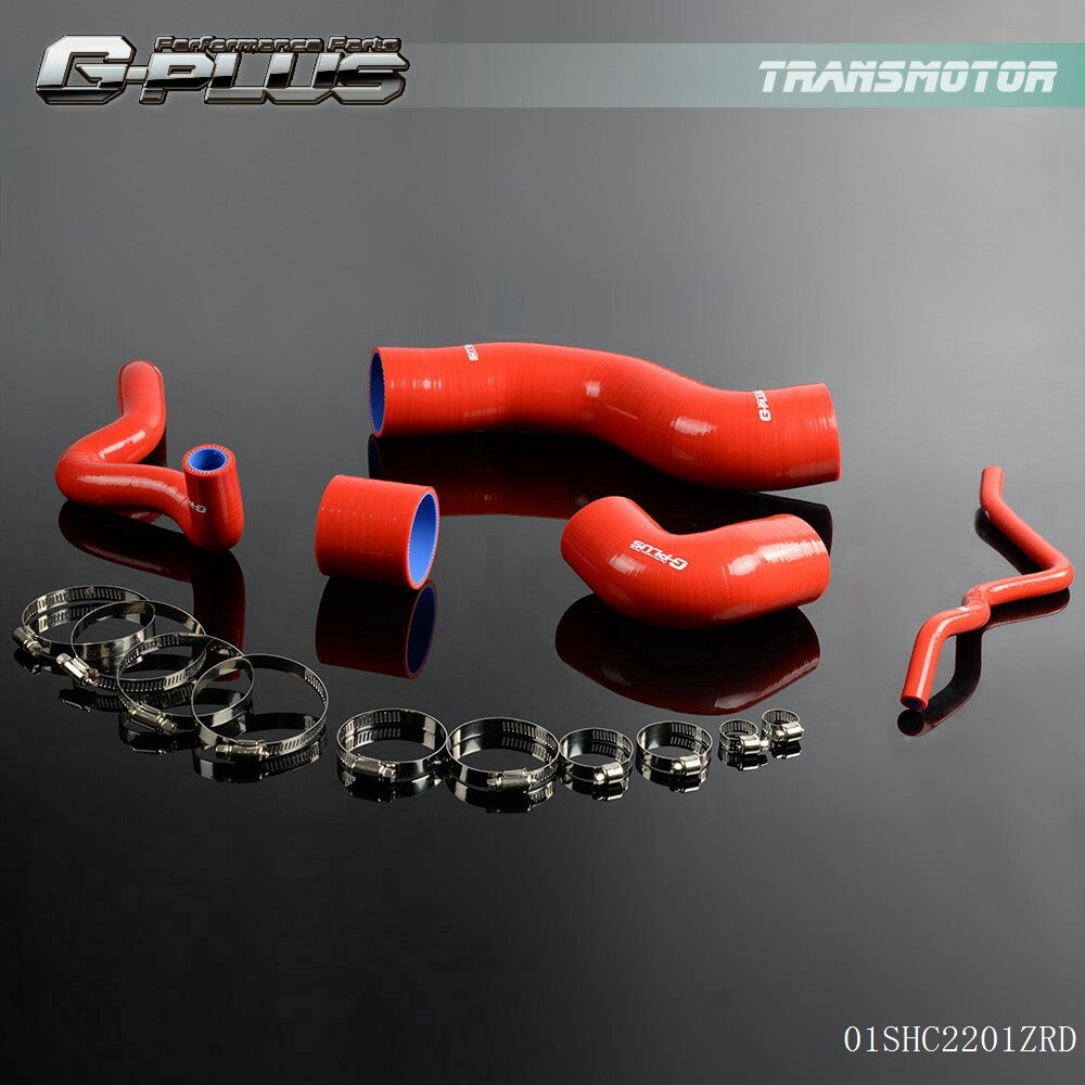 Suitable for Volkswagen for Golf IV/ for Bora 1.8T Red Silicone Turbo Intercooler Pipe Accelerator Hose
