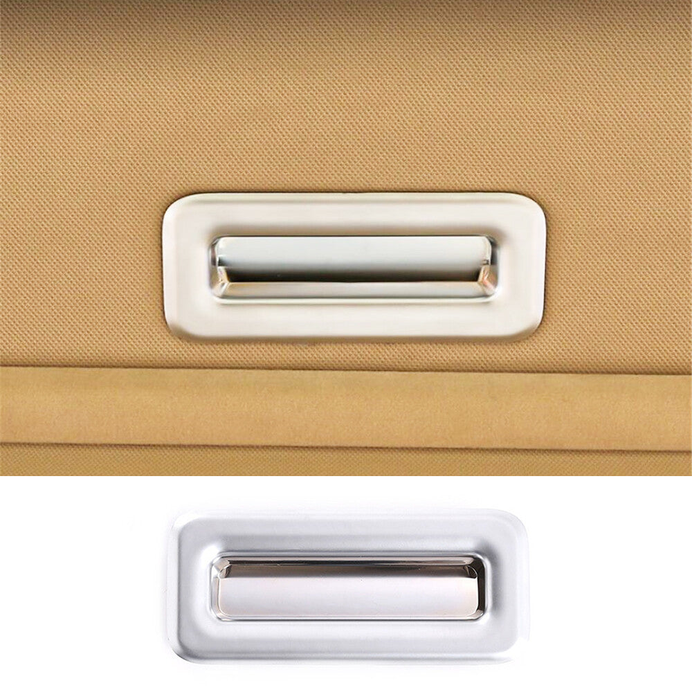Silver ABS Car Skylight Handle Trim for BMW 1 3 Series E81 2007-11 E90 2005-2012