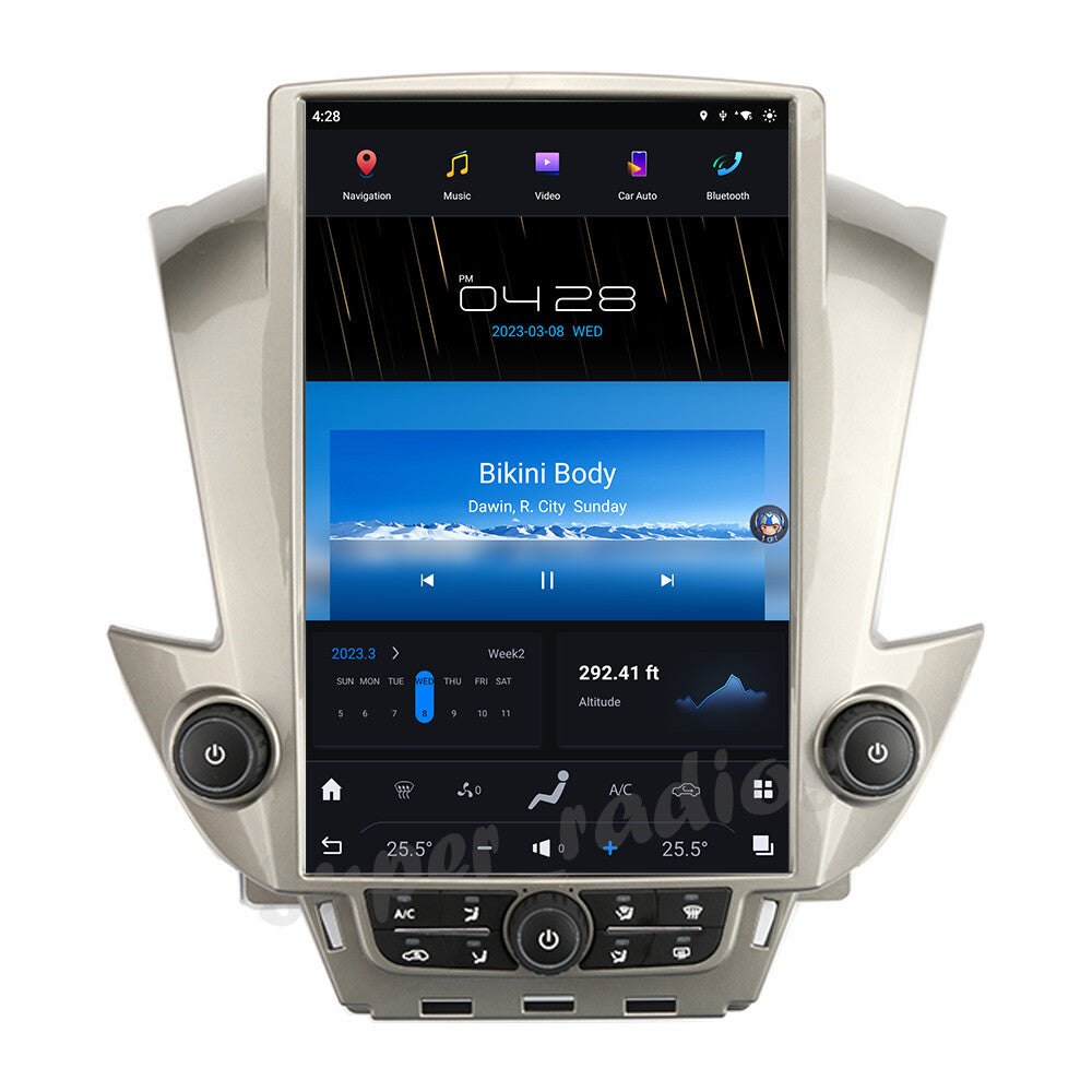 Android 11 for Tesla for Smart Radio Vertical Screen GPS Player for GMC for Yukon 2015-2020