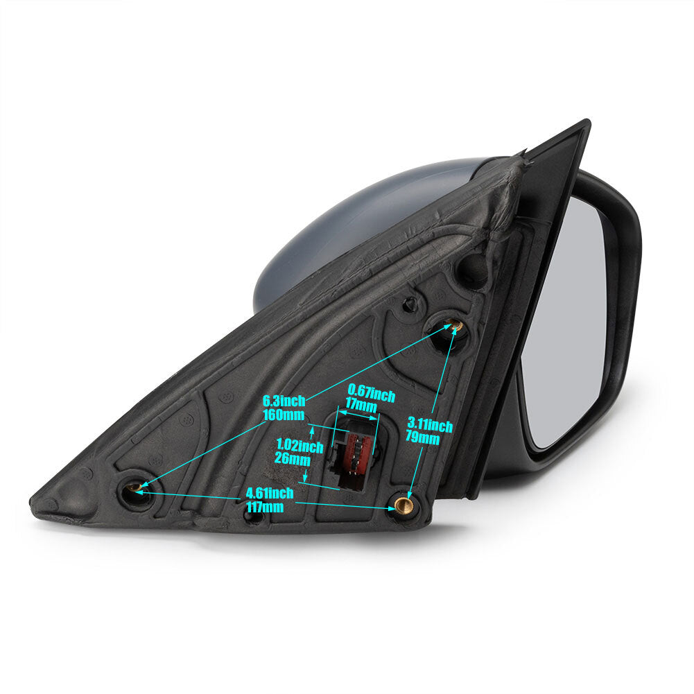 Right Side Mirror With RH Passenger Side for Ford Escape 2020-2023 LJ6Z-17682-DA
