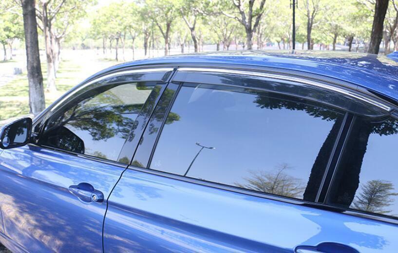for BMW 3 Series Sedan 2013-2018 Window Wind Visors Rain Guard Vent Deflectors