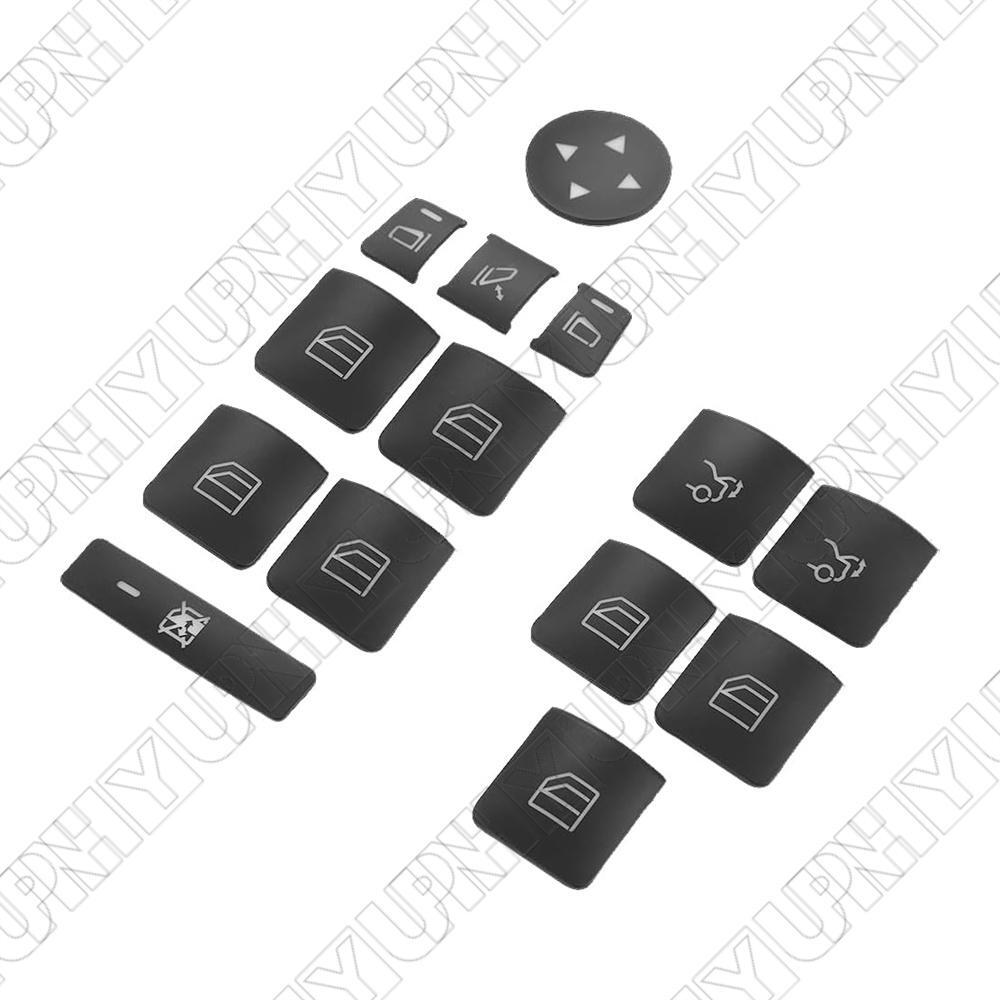 for Mercedes E C Class GLA CLA GLE Door Armrest Window Switch Button Cover Trim