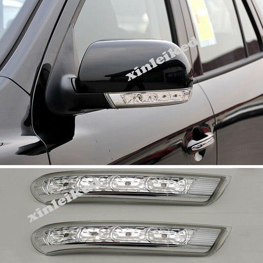 for Hyundai Santa Fe 2006-2012 Side Mirror Turn Signal DRL Indicator Light Strip