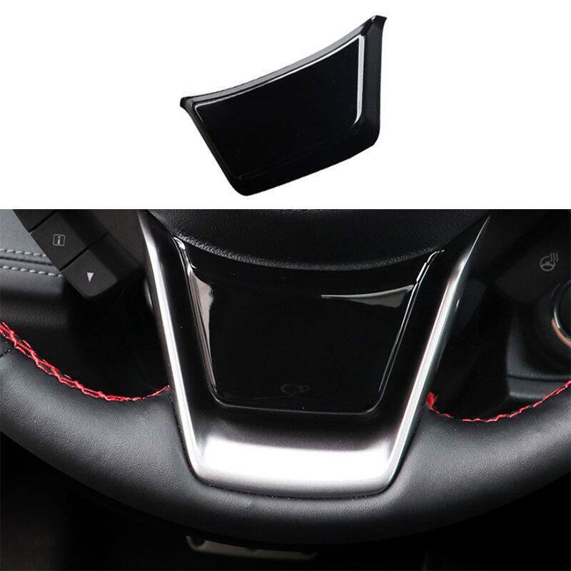 for Subaru Outback 2018-2019 Bright Black Steering Wheel U-Type Cover Trim 1PCS