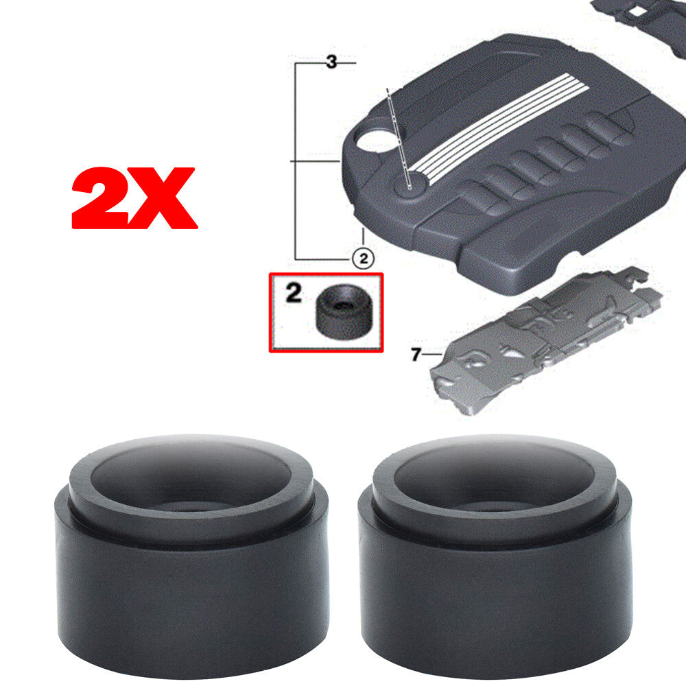 2x for BMW rubber bearing engine cover 1 2 3 4 5 6 11147799108 DE