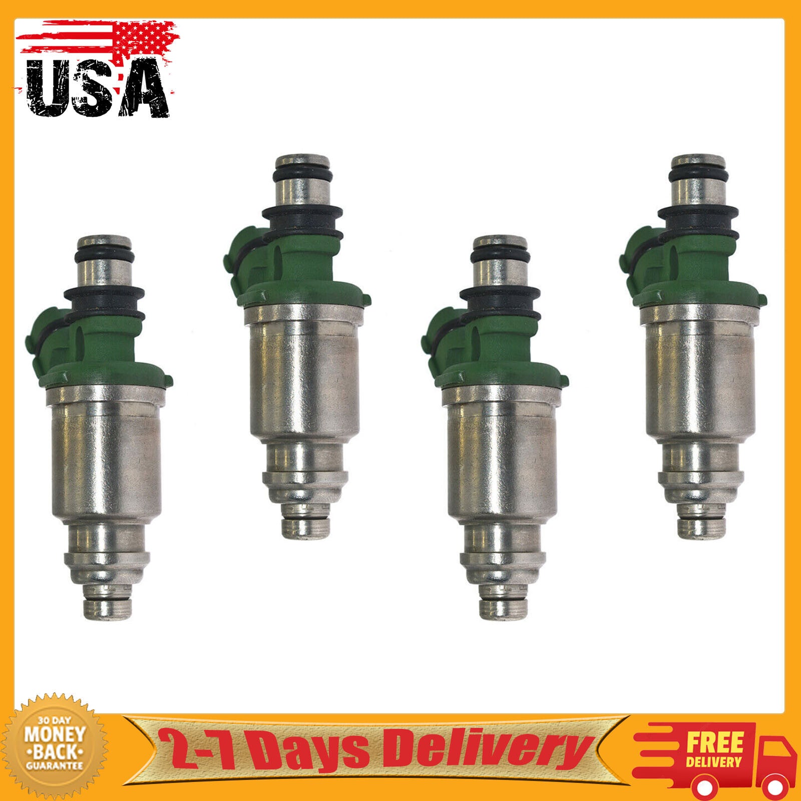 4x Fuel injector For 98-2000 for Toyota for Camry Celica RAV4 2.0L 1992-2000 23250-74100