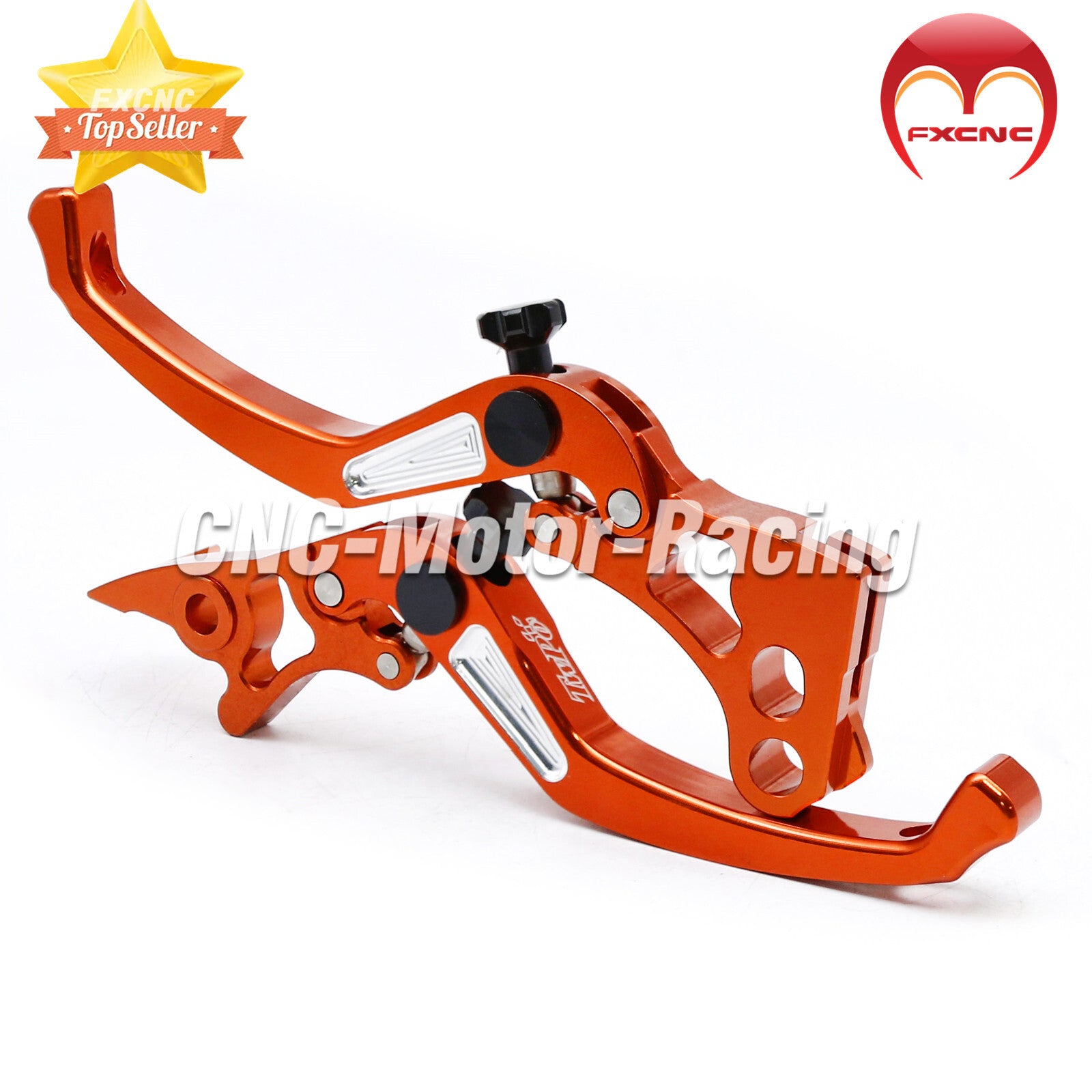 CNC brake clutch lever for Honda GROM MSX125 2014 - 2019 2020 2021 2022 Orange