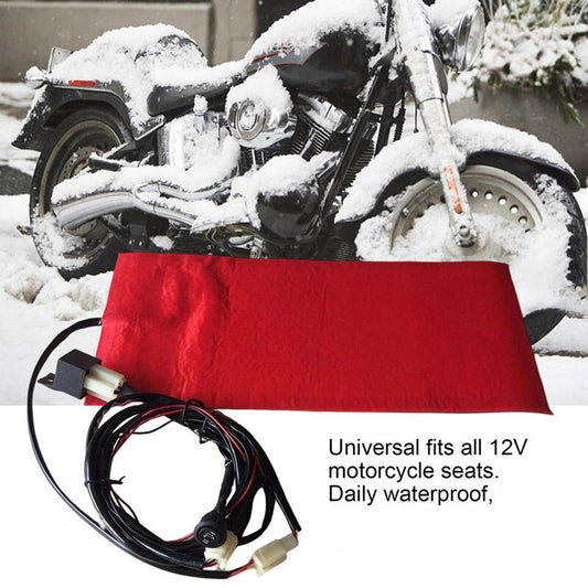 Motorcycle for Seat Heated Cushion Winter Warmer Waterproof Pad Heating Pad Mat