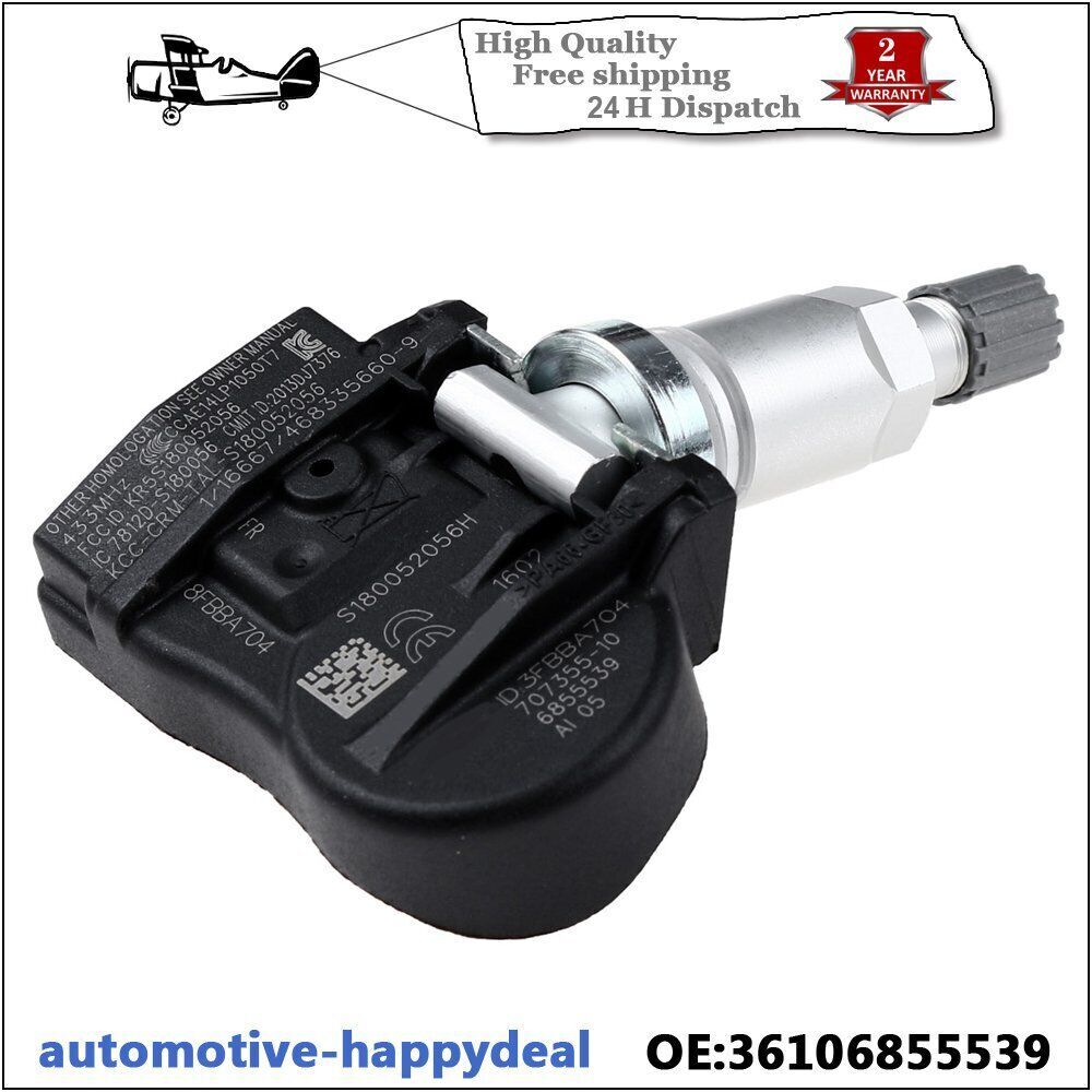 4x for BMW Tyre Pressure Control Wheel Sensor 36106881890 36106856209