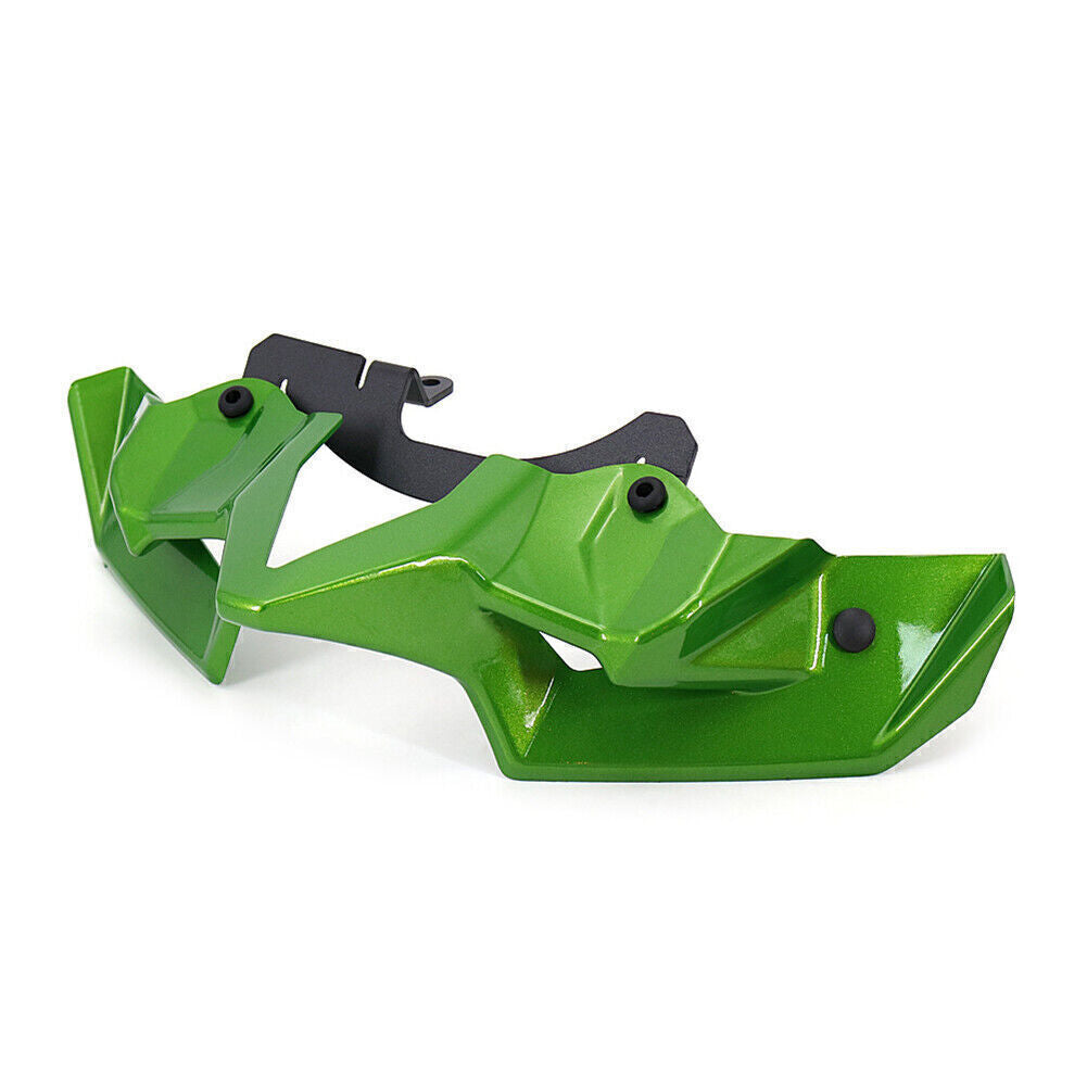 Naked Front Spoiler Wing Aerodynamic Rear Spoiler for Kawasaki Z900 Motor green