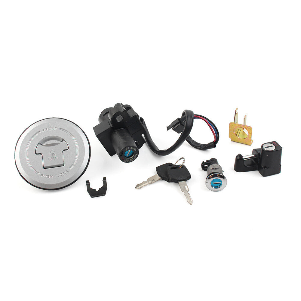 Fuel Gas Tank Cap Ignition Switch Lock Key Set Fit for Honda CBR250 Hornet 250 98-02