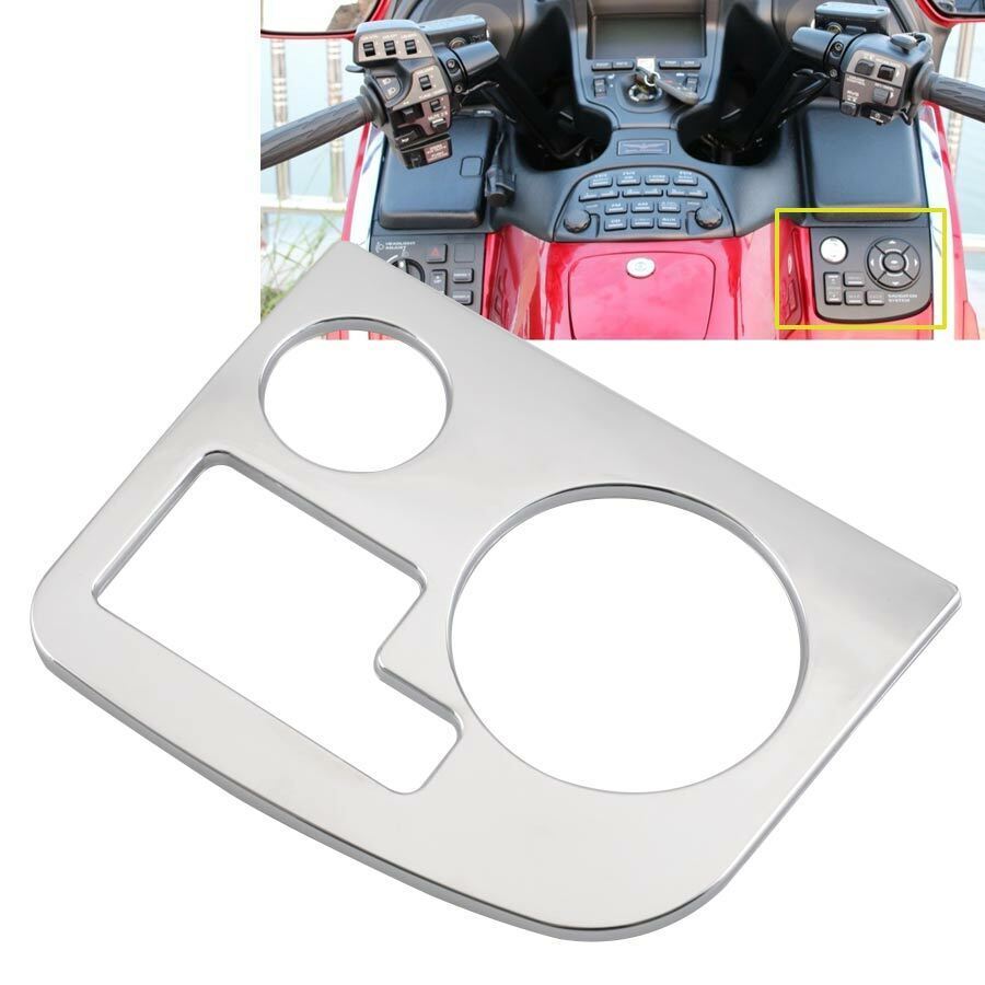 Motorcycle Show Chrome Right Control Panel Accent for Honda Goldwing 1800 01-11