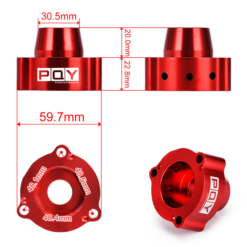 for VW for Audi A3 Blow Off Valve Spacer BOV TSI FSI MK5 GTI B7 2.0T Diverter DV PQY