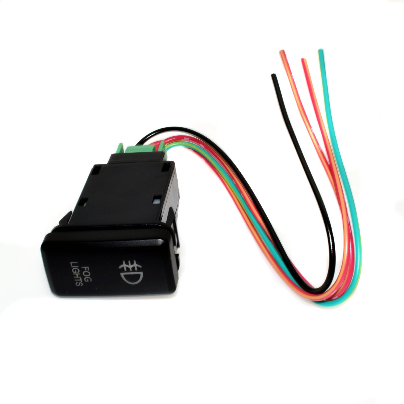 for Toyota Landcruiser Hilux Prado FJ CRUISE LED Fog Light Bar Push Switch Blue