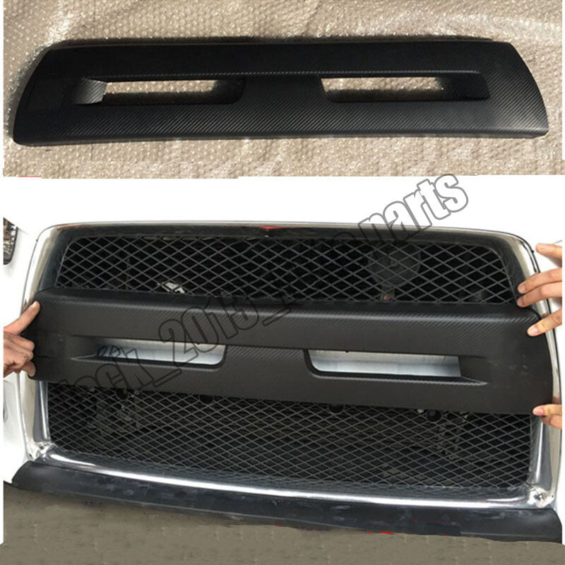 for Mitsubishi Lancer Sportback EVO Carbon Fiber Plate Cover Front Bumper Grille