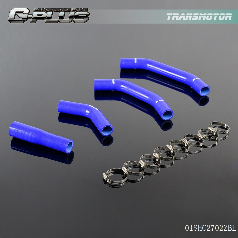 new silicone radiant cooling hose kit for Lotus EUROPA S1 and S2, blue.