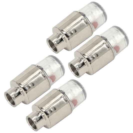4Pcs Bike Car Motorcycle Wheel Valve LED Lights RGB LED Light Decoration