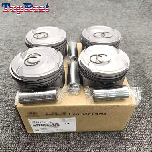 Equipment Manufacturer ( ) New 4x STD-AA Piston and Ring Kit for 2016-2021 for Hyundai - for Kia 1.6L Turbocharged Engines