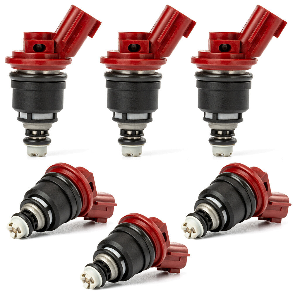 6Pcs Fuel Injectors For 1991-99 for Nissan NX 240SX Sentra Maxima Altima 16600-96E01