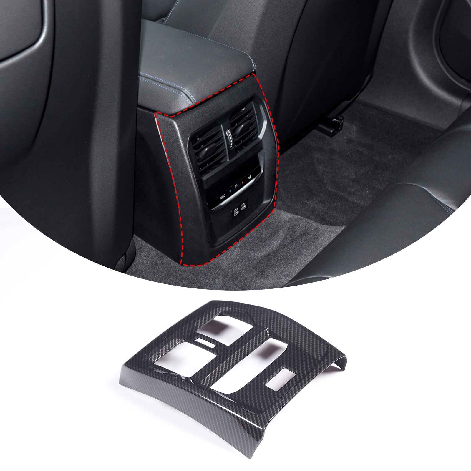 4-Piece Silver Front and Rear Door Handle Cup Covers for Toyota Tacoma 2016-22