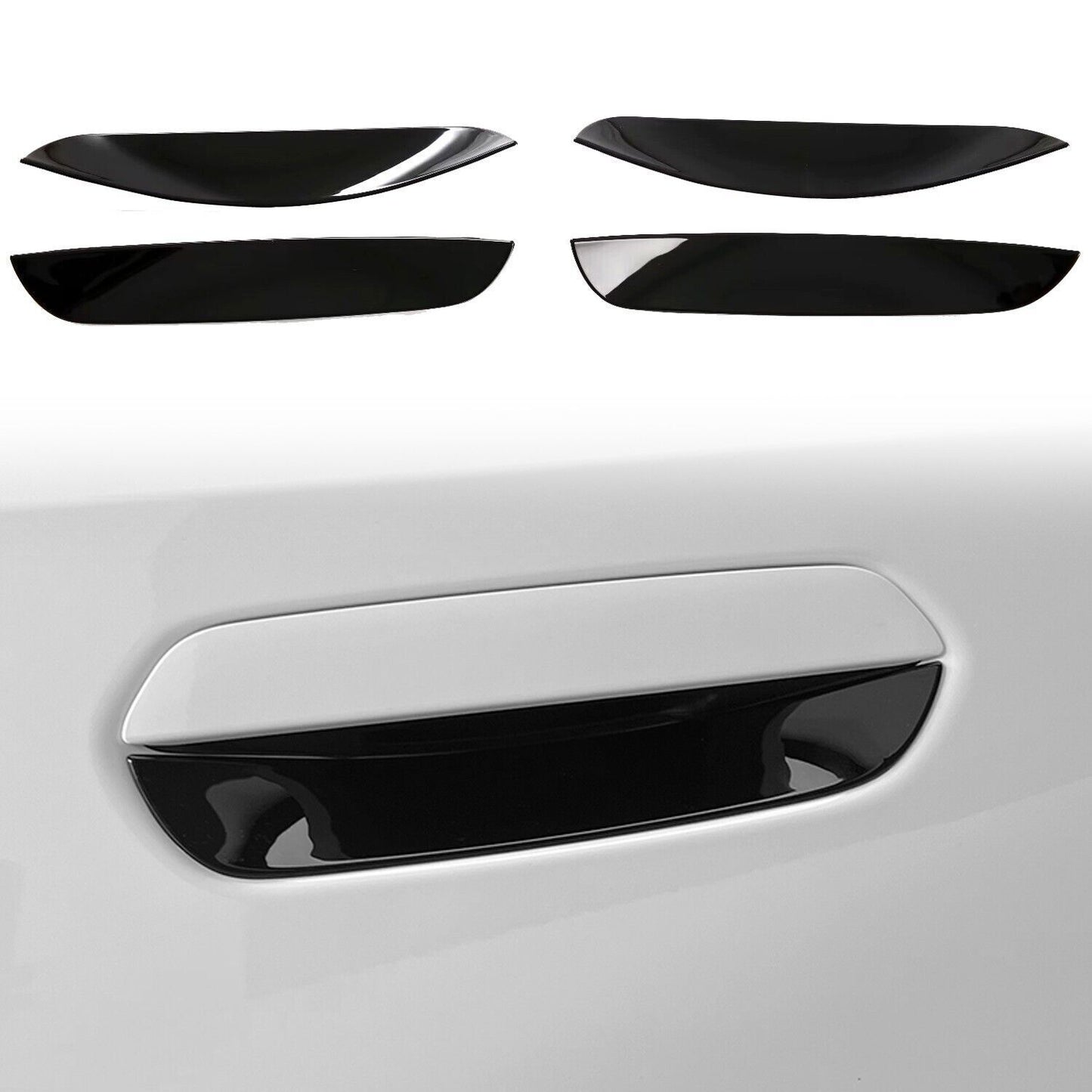 Fit for BMW X1 2023-2025 ABS Gloss Out Side Door Handle Bowl Molding Cover Trim