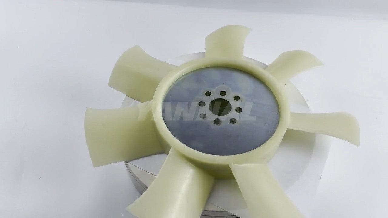 3AB1 fan blades with 8 holes and 7 blades are suitable for Isuzu diesel engine parts.