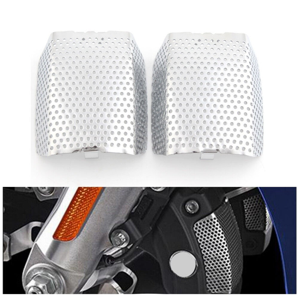 Front Brake Caliper Insert Set Cover for Harley Davidson Touring V-Rod 2006-2021