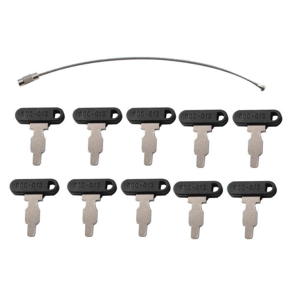 Ignition Keys Fit for Honda Generator  Power Equipment 35111-880-013 10PCS