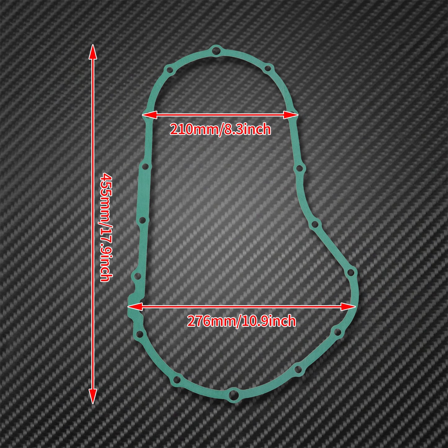 1 Piece Motorcycle Engine Primary Cover Gasket Fit for Harley Sportster XL 04-21
