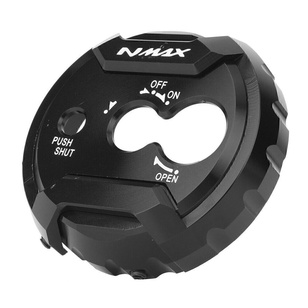 Motorcycle Ignition Key Cover Lid Stopper for Yamaha NMAX 155 2015 2016 Black