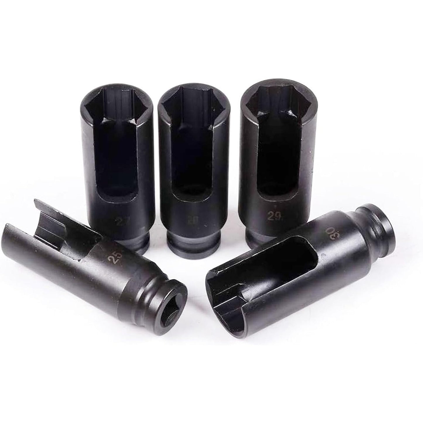 40-piece pack of Master diesel injector extractors, common rail adapter pullers, and slide weights.