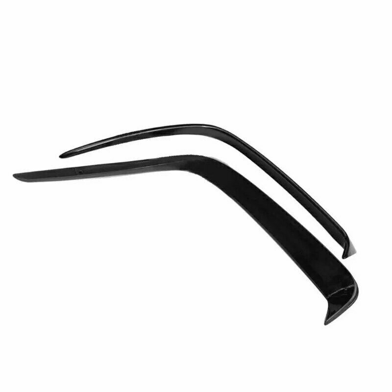 for Benz W176 A200 Hatchback Sport 2014-2018 Pair Black Rear Bumper Canard Vents