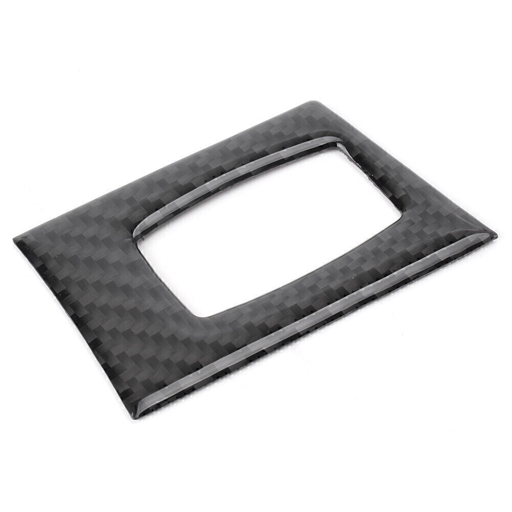 Kohlefaser-Schalter Tasten Zierrahmen Cover Trim f¨¹r for BMW 320i E90 E92 E93 Auto