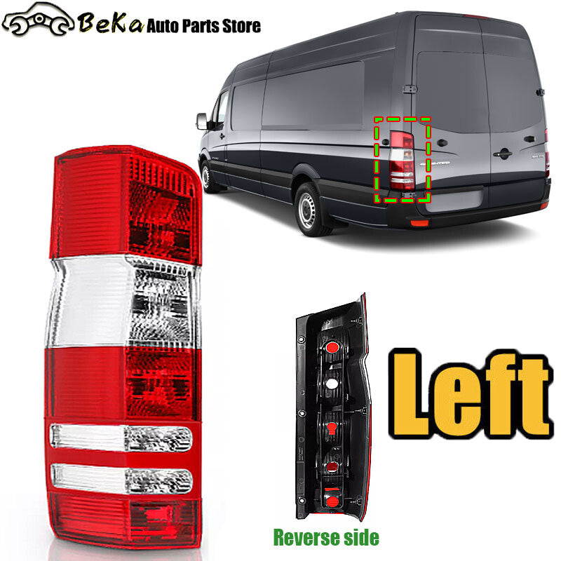 1 piece for Mercedes-Benz Sprinter 2500 3500 2007 - 2017 Left taillight (no bulb)