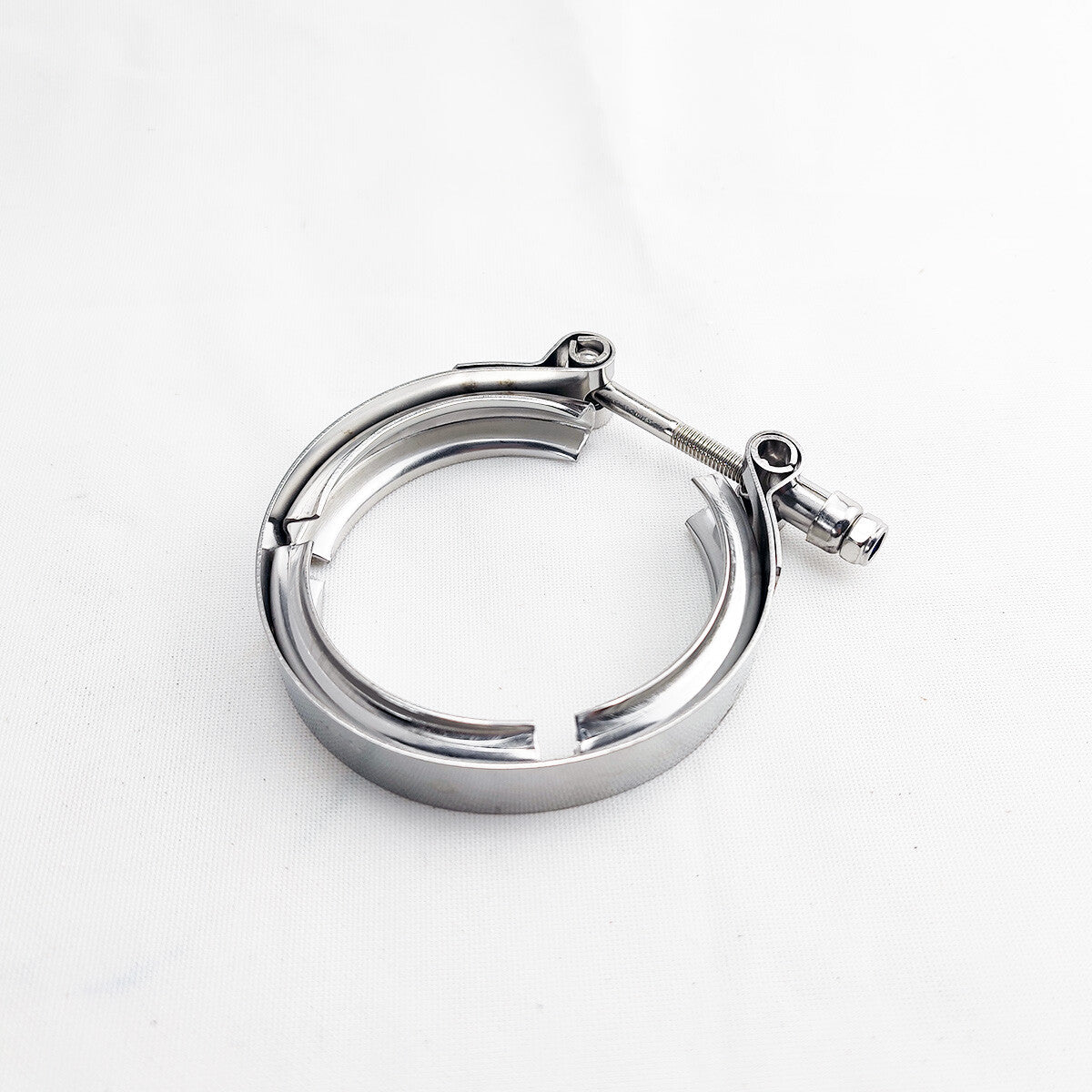 3-inch stainless steel V-band turbo downpipe exhaust V-band clip universal