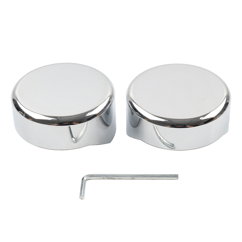 Chrome Upper Fork Caps for Harley Softail Breakout FXBR FXBRS 2018-2023 19 21