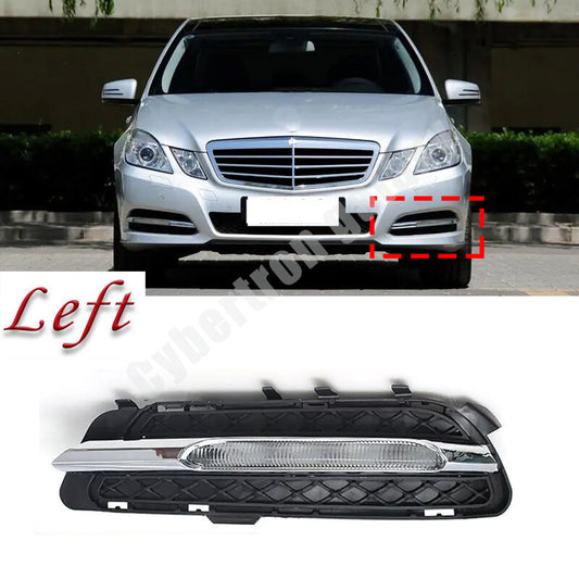 Left LED daytime running light and fog light applicable to for Mercedes-Benz W212 E250 2009-13