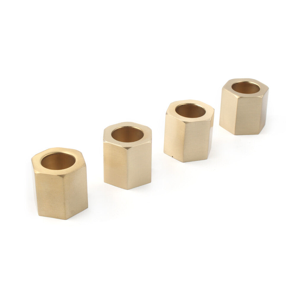 4X Pushrod Cover Cup Set Brass Tube for Harley Sportster Ironhead Super Glide FL
